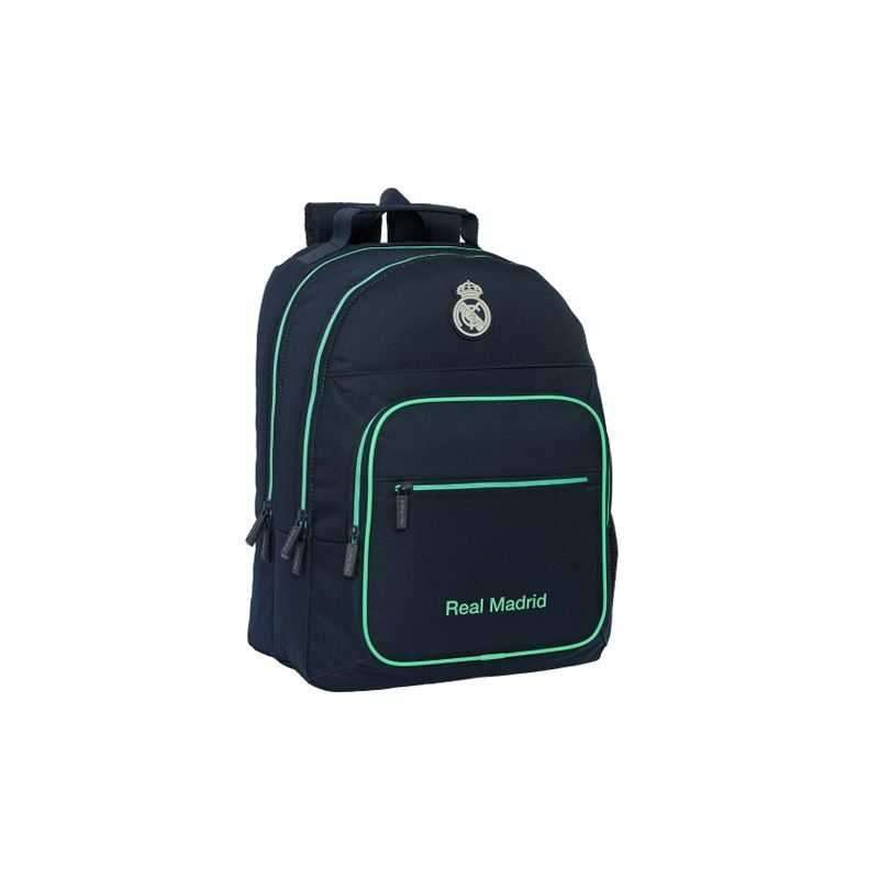 real madrid mochila doble adaptable carro (safta - 612557560)