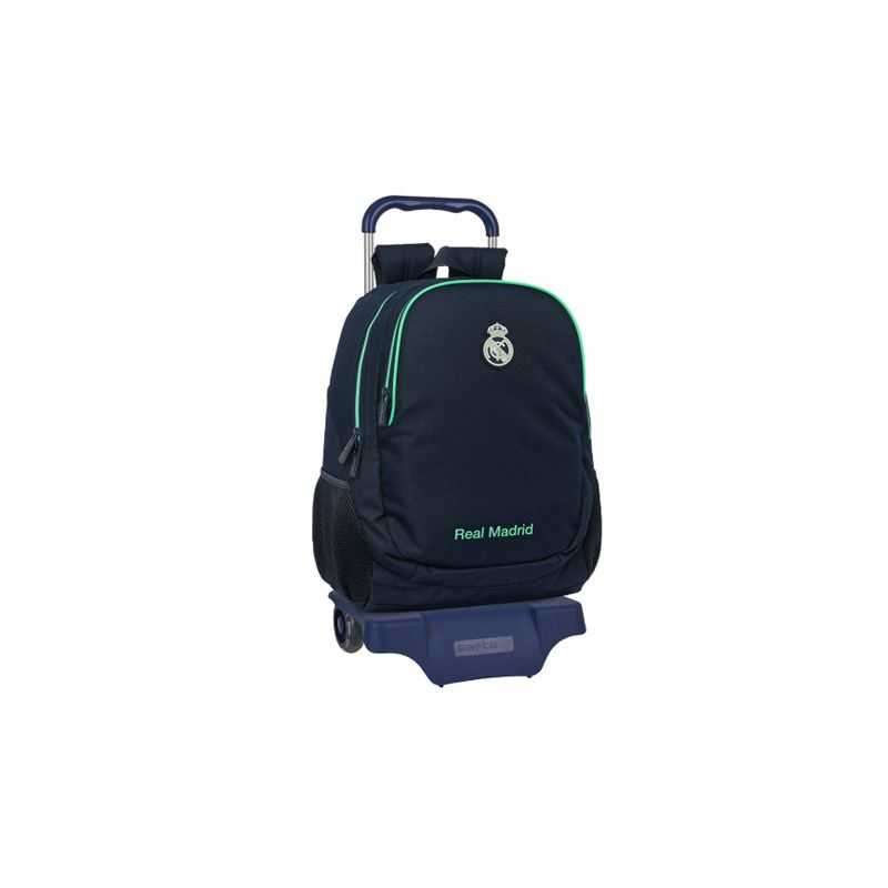 real madrid mochila grande con carro (safta - 612557313)