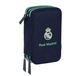 real madrid plumier triple 37 piezas (safta - 412557857)