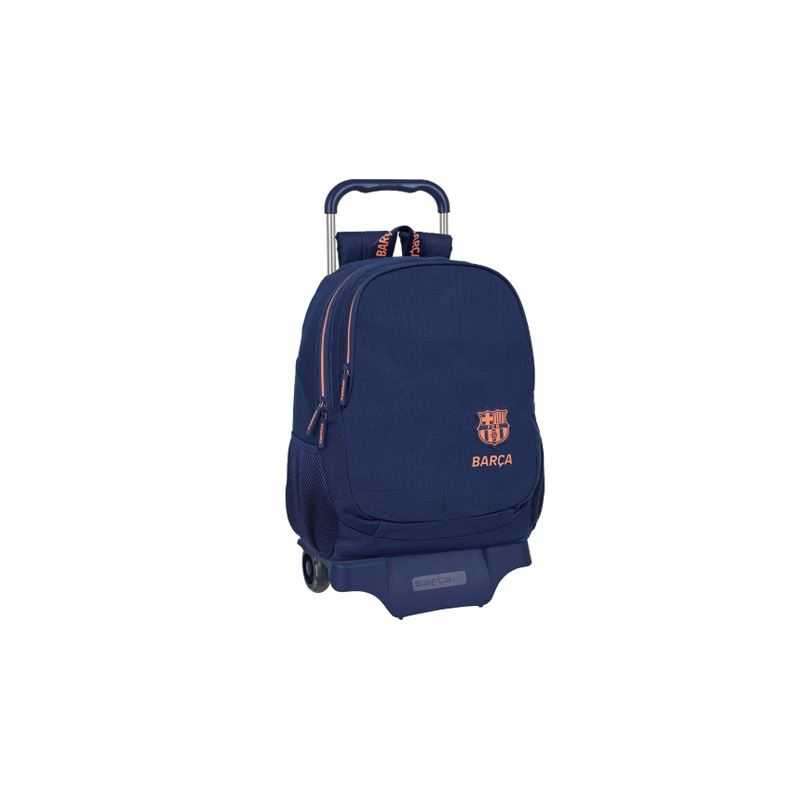 f.c. barcelona mochila junior con carro (safta - 612526313)