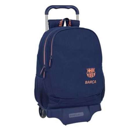 f.c. barcelona mochila junior con carro (safta - 612526313)