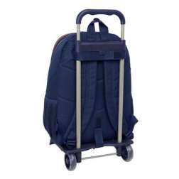 f.c. barcelona mochila junior con carro (safta - 612526313)