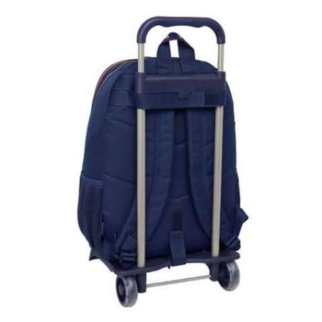 f.c. barcelona mochila junior con carro (safta - 612526313)
