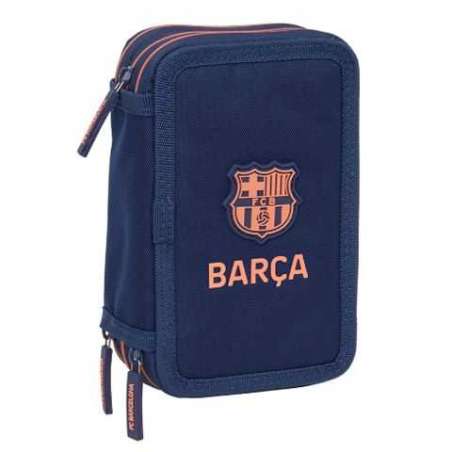 f.c. barcelona plumier triple 37 piezas (safta - 412526857)