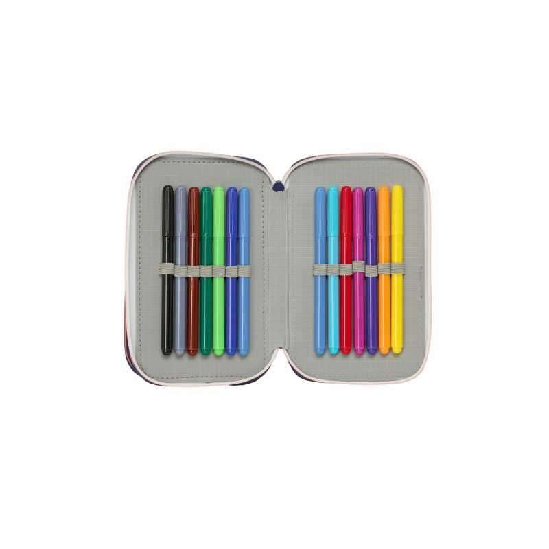 f.c. barcelona plumier triple 37 piezas (safta - 412526857) f.c. barcelona plumier triple 37 piezas (safta - 412526857)