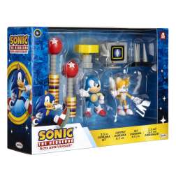 sonic 2 pelicula diorama con 2 figuras (jakks pacific - 409254-rf1)