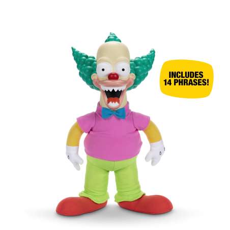 los simpsons peluche krusty funcion (jakks pacific - 175504)
