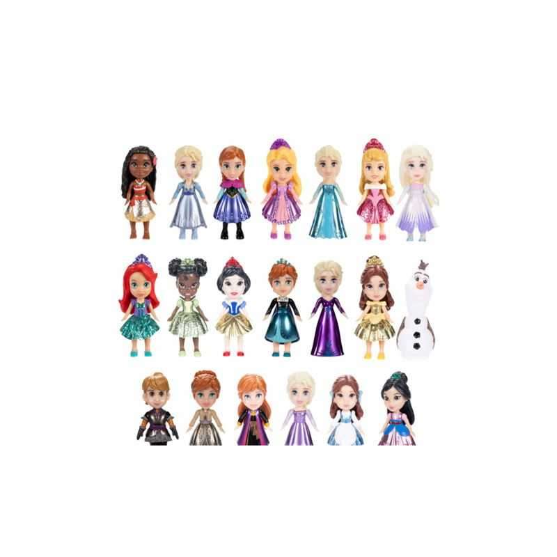 disney princess & frozen mini muÑecas 7 cm surtidas (jakks pacific - 233354-12-pq-rf)