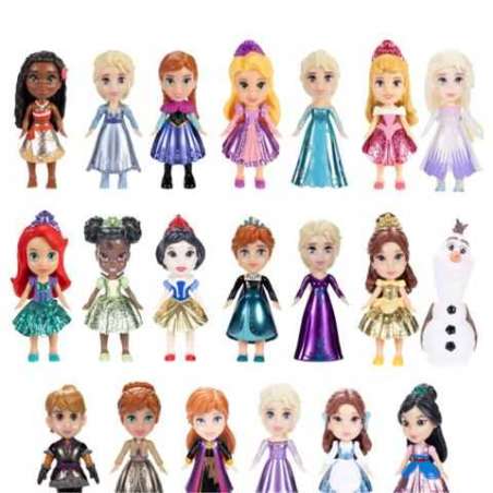 disney princess & frozen mini muÑecas 7 cm surtidas (jakks pacific - 233354-12-pq-rf)