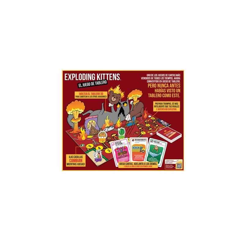 exploding kittens el juego de tablero (asmodee - ekibg01es) exploding kittens el juego de tablero (asmodee - ekibg01es)