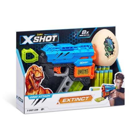 x-shot pistola dino attack extinct 8