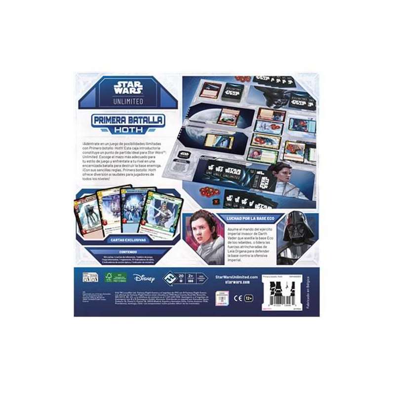 star wars primera batalla de hoth (asmodee - swha002es)