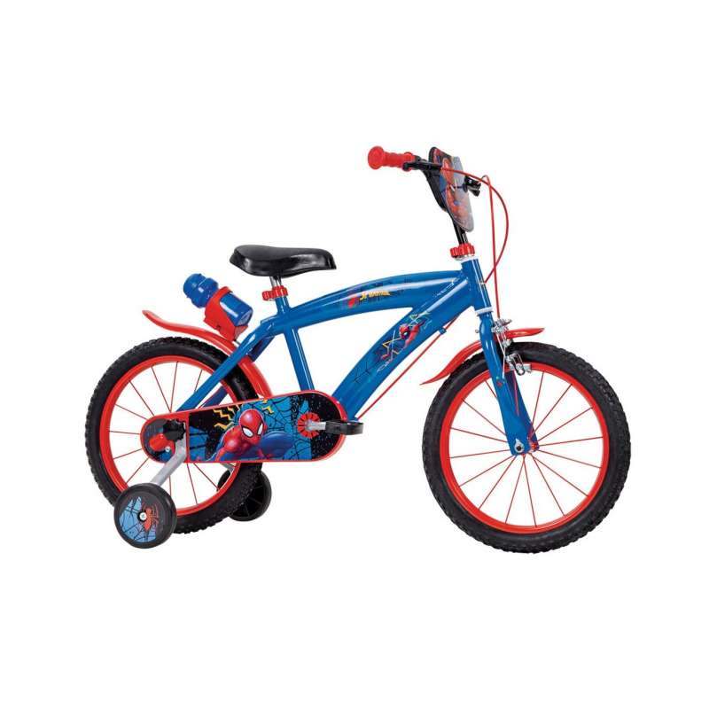 bicicleta toimsa 16" spiderman huffy