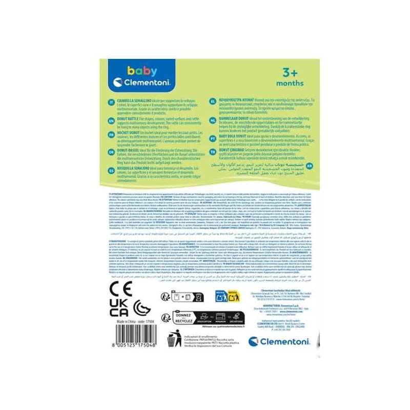 sonajero rosquilla (clementoni - 17504)