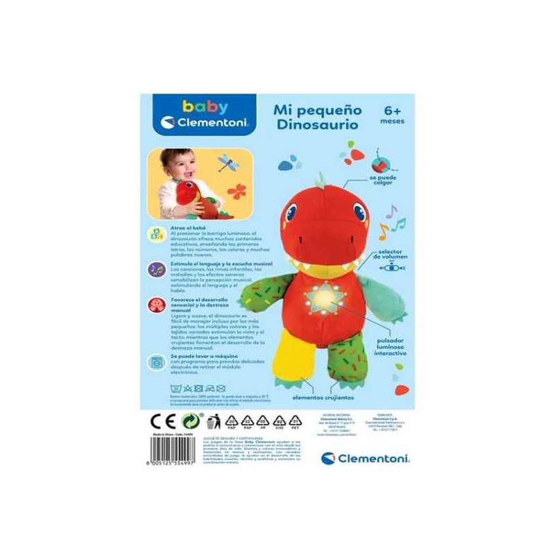 baby dinosaurio t-rex (clementoni - 55499) baby dinosaurio t-rex (clementoni - 55499)