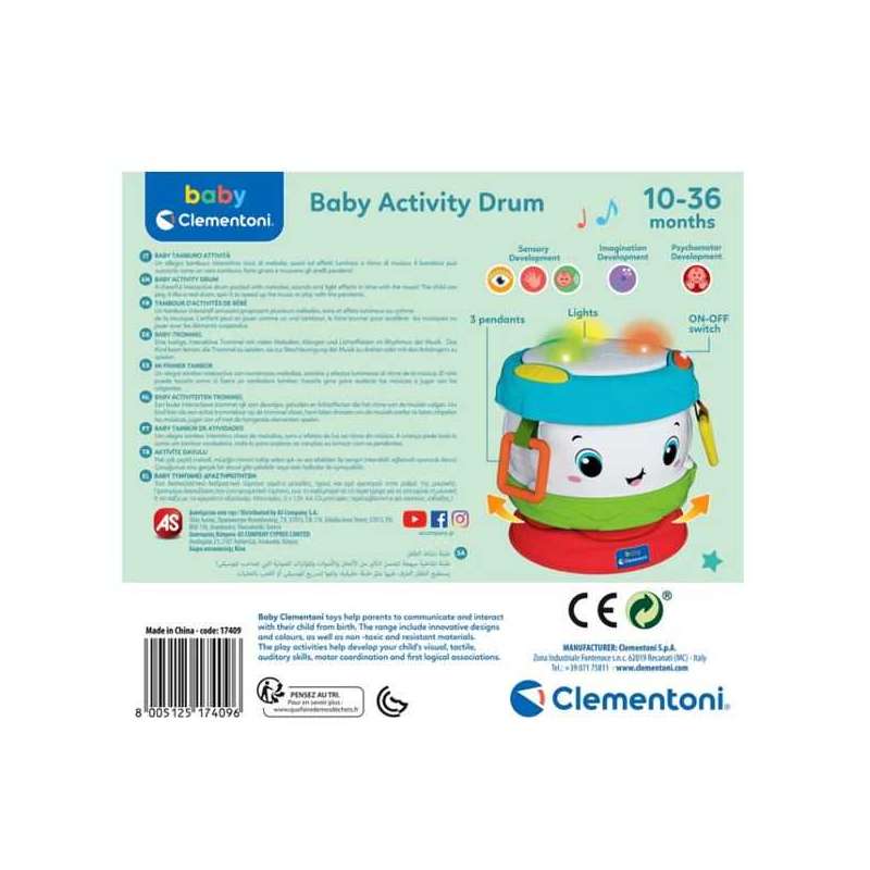tambor musical (clementoni - 17409)