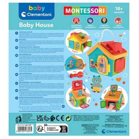baby montessori casita actividades (clementoni - 17857)