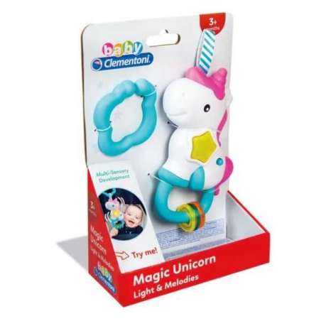 sonajero musical unicornio (clementoni - 17333)