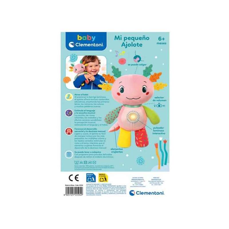 mi pequeÑo ajolote (clementoni - 55594) mi pequeÑo ajolote (clementoni - 55594)