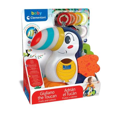 adrian, el tucan frutas y colores ( clementoni - 61421)