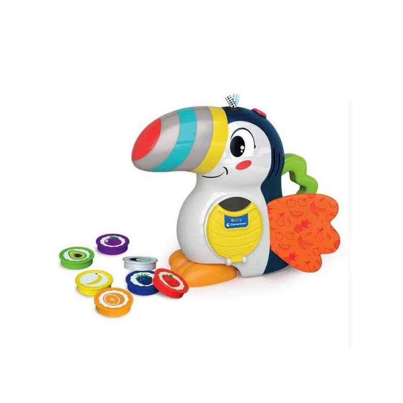 adrian, el tucan frutas y colores ( clementoni - 61421)