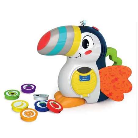 adrian, el tucan frutas y colores ( clementoni - 61421)