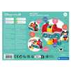 disney baby tren encaja formas mickey (clementoni - 17900)