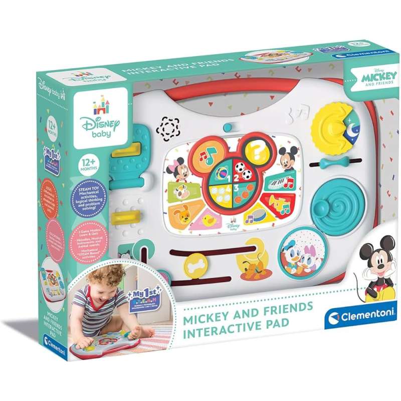 disney baby mickey pad interactivo (clementoni - 17890) disney baby mickey pad interactivo (clementoni - 17890)