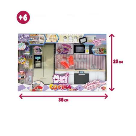 mini world playset cocina (bizak- 64506010)
