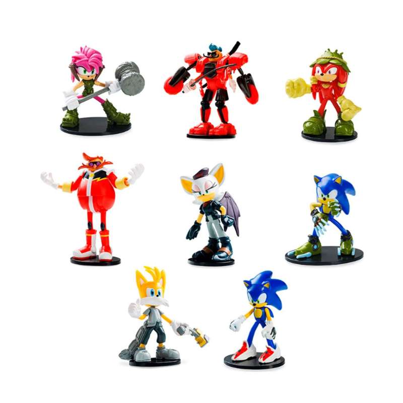sonic figura articulada sorpresa (bizak - 641160008) sonic figura articulada sorpresa (bizak - 641160008)