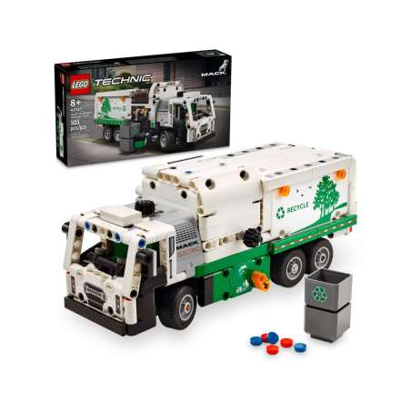 lego technic camion de residuos mack lr (lego - 42167)