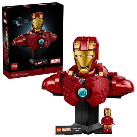 lego marvel busto de iron man mk4 (lego - 76327)