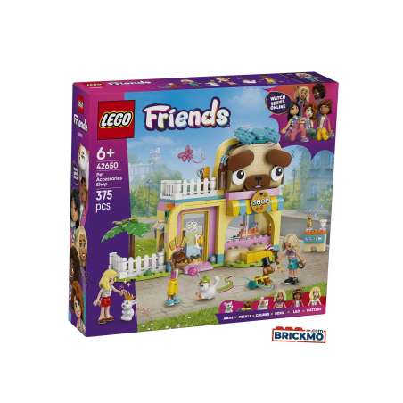 lego friends tienda de accesorios para mascotas (lego - 42650)