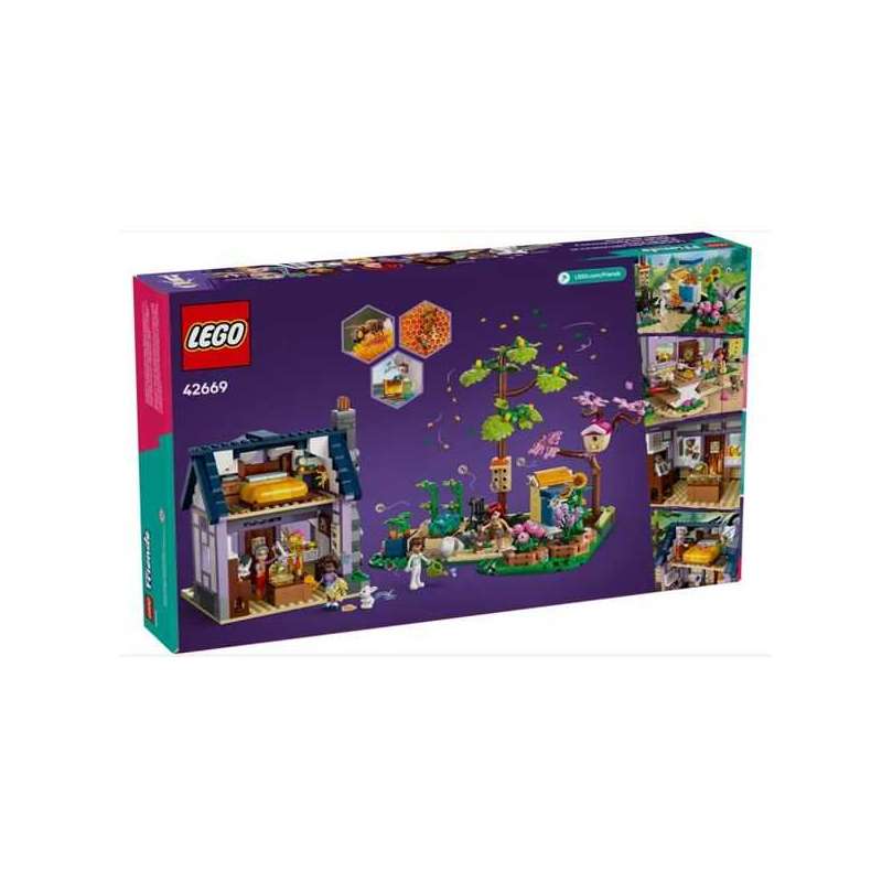 lego friends casa de apicultores y jardin de flores (lego - 42669)