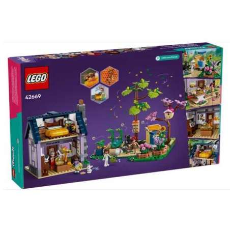 lego friends casa de apicultores y jardin de flores (lego - 42669)