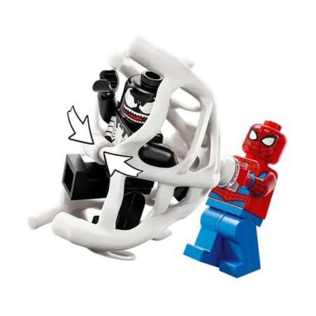 lego marvel spiderman vs coche brutal de venom (lego - 76309)