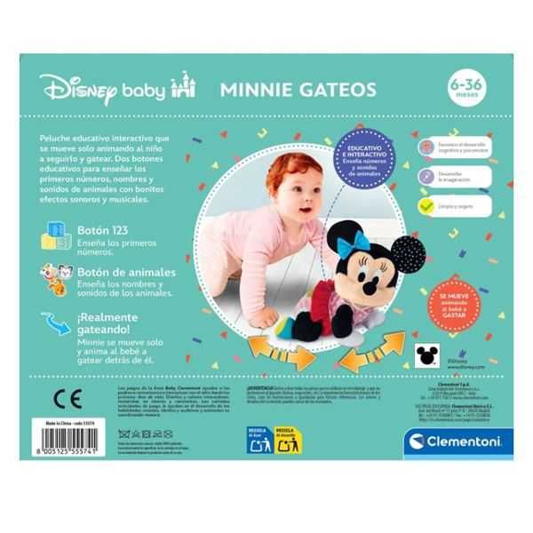 disney baby minnie gateos (clementoni - 55574) disney baby minnie gateos (clementoni - 55574)