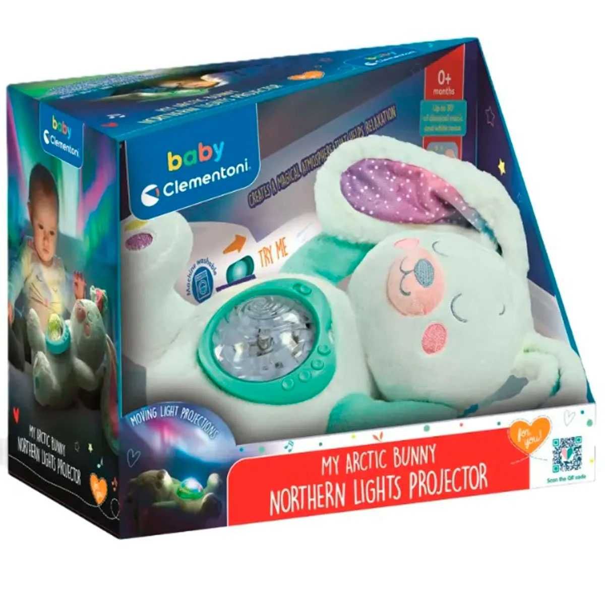 conejito polar aurora boreal (clementoni - 17502)