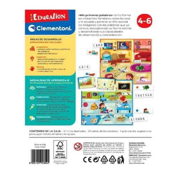 aprendo primeras palabras  (clementoni - 55304)