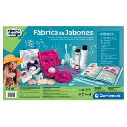 ciencia y juego fabrica de jabones (clementoni - 55205)