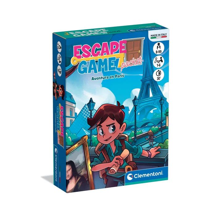 escape game aventura en paris (clementoni - 55613)
