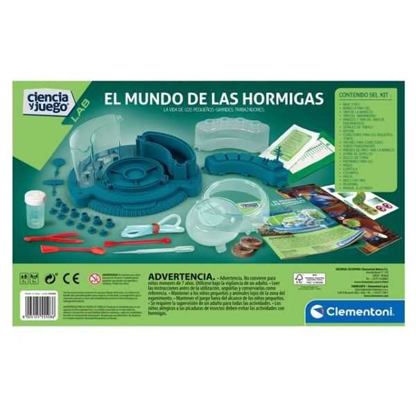 ciencia y juego la ciudad de hormigas (clementoni - 55508)