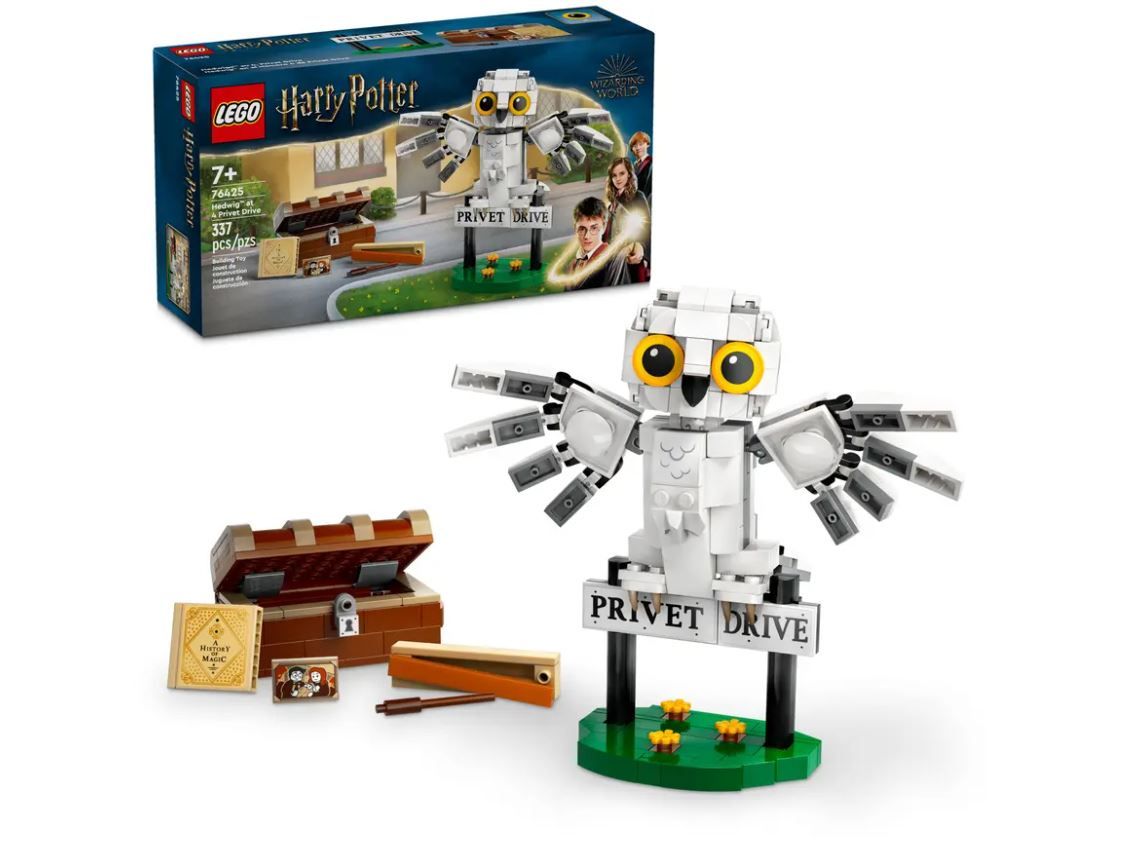 lego harry potter hedwig privet drive (lego - 76425)