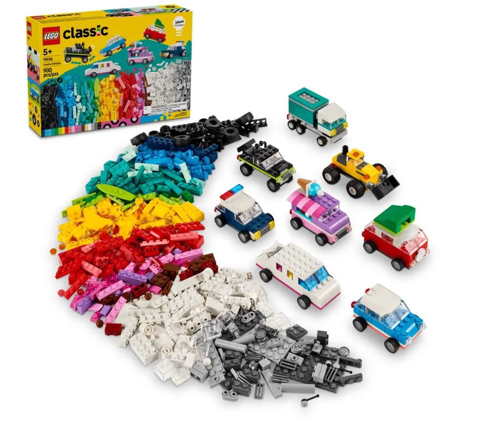 lego classic vehiculos creativos (lego - 11036)