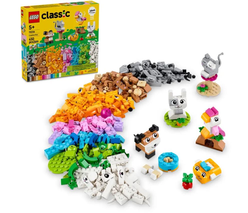 lego classic mascotas creativas (lego - 11034)