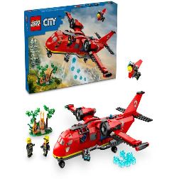 lego city avion de rescate de bomberos (lego - 60413)