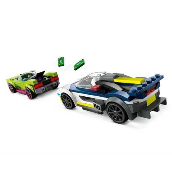 lego city coche de policÍa y deportivo (lego - 60415)