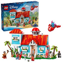 lego disney casa en la playa de lilo y stitch (lego - 43268)