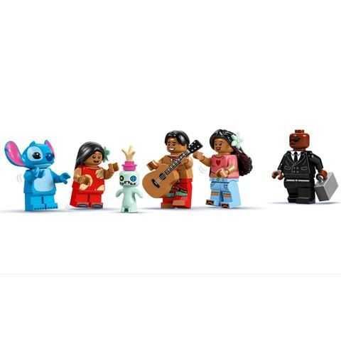 lego disney casa en la playa de lilo y stitch (lego - 43268)