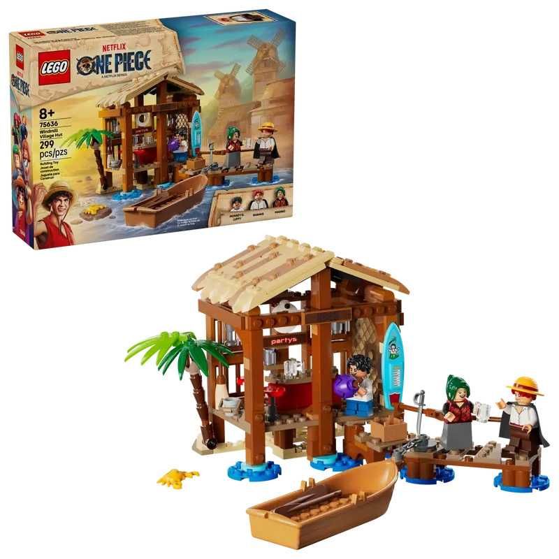 lego one piece cabaÑa del pueblo molino (lego - 75636)